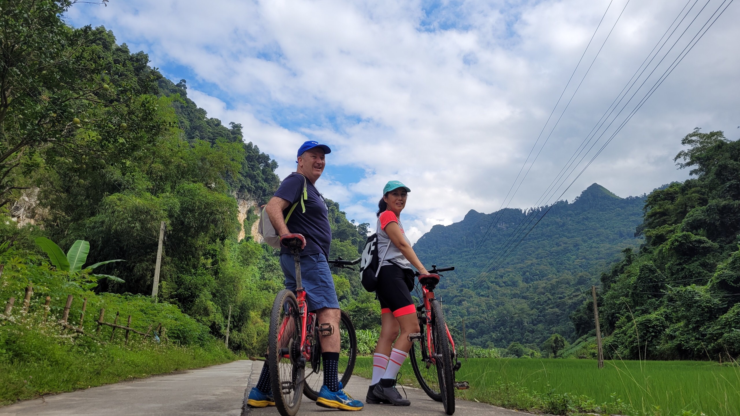 Rent bike in Ba Be national park
