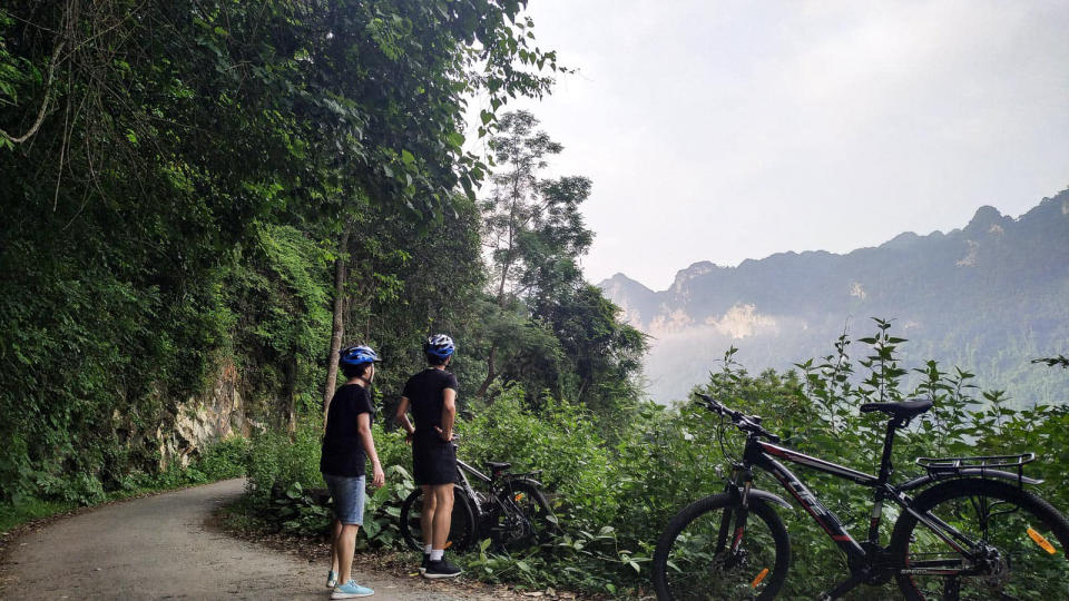 Exciting cycling experience in Ba Be National Park
