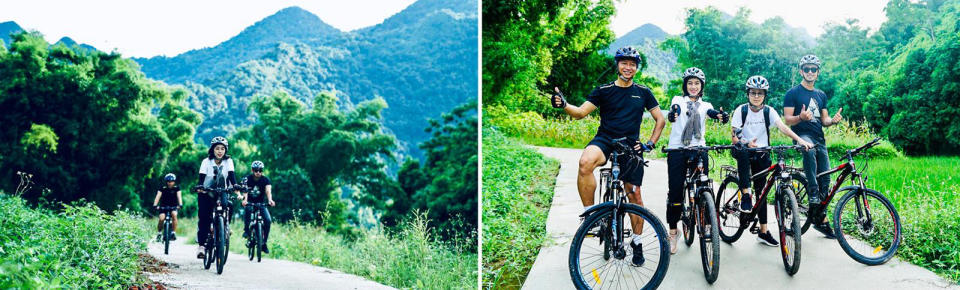 Where to rent bicycles in Ba Be National Park? 