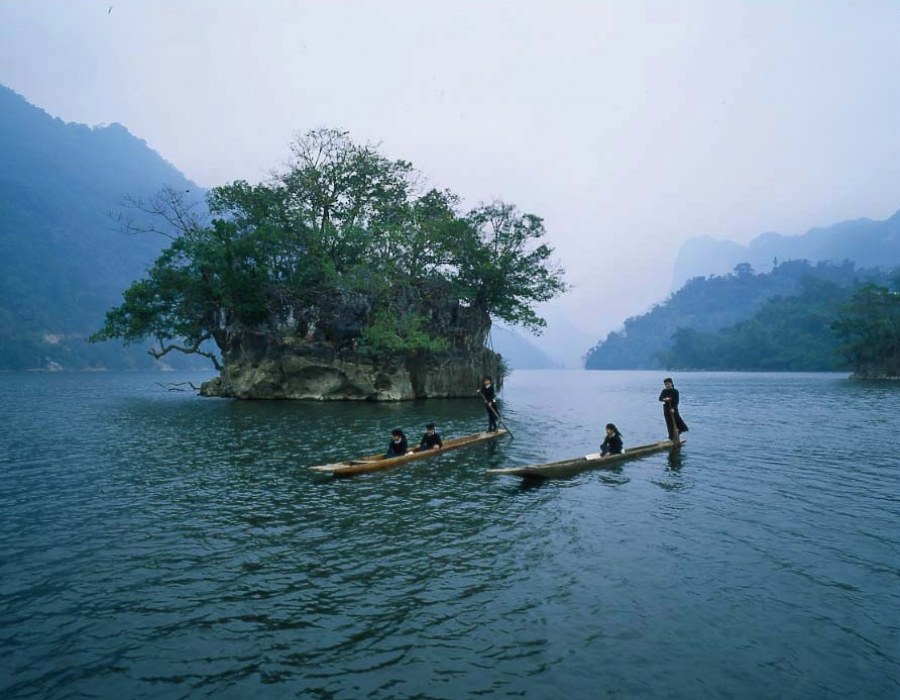 Ba Goa Island and the legend of Ba Be Lake